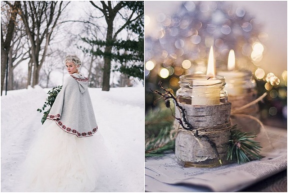 Zimowe wesele, ślub zimową porą, dekoracje zimowe na ślub, ślub w bieli, ślub międzynarodowy, ślub i wesele skandynawskie
