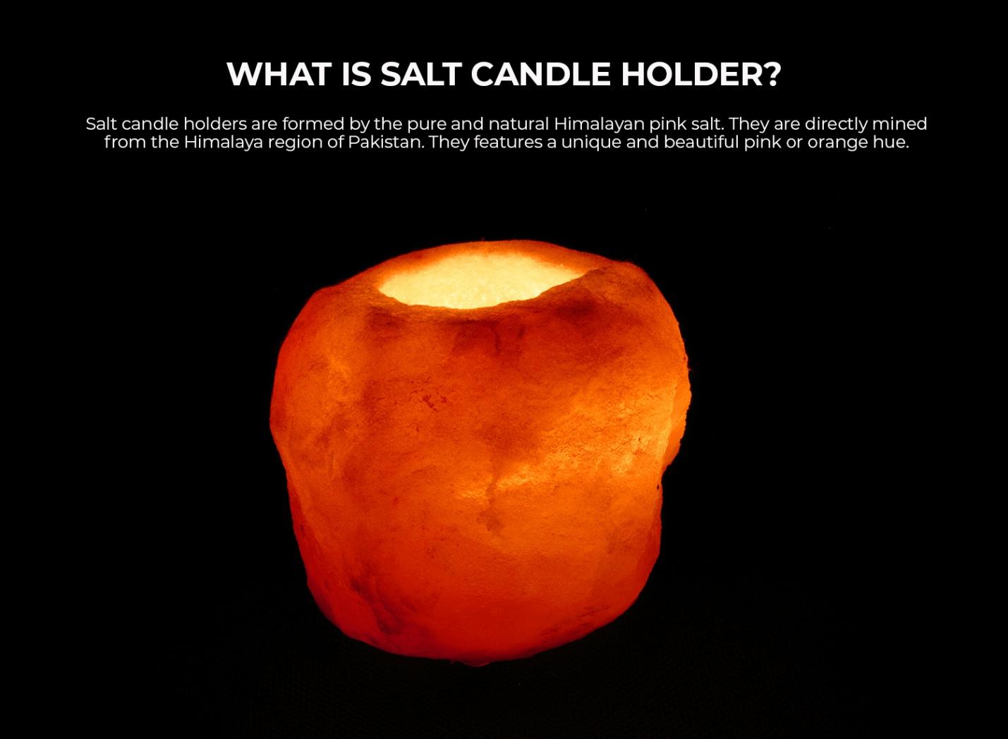Himalayan Salt Candle Holder Where to buy them and their Benefits