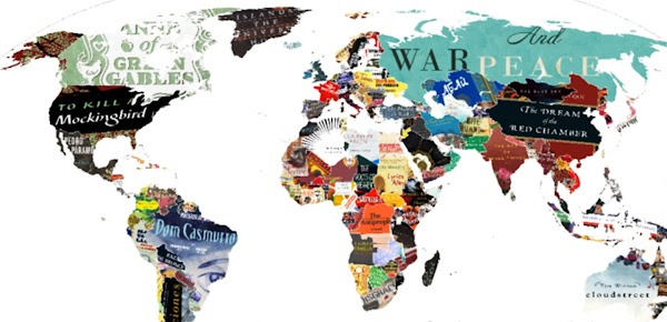 Mapamundi Literario : Un viaje por las obras representativas de cada país.