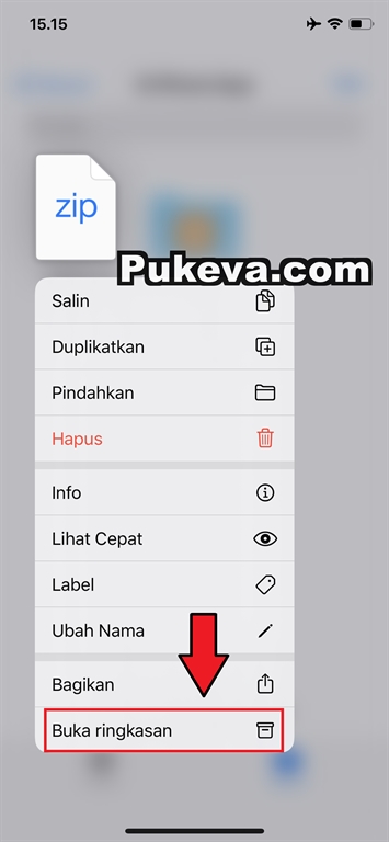 Cara Ekstrak Arsip Zip Atau Rar Di Iphone Dan Ipad Pukeva