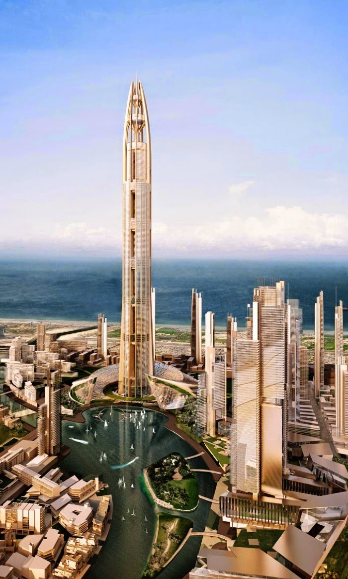 Ricky's Memoirs: Masterplan For Dubai's Burj 2020 District Begins