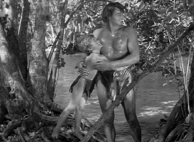 Tarzan finds a son! 