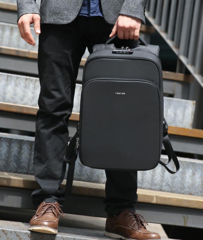 Balo Laptop Chống Trộm Cao Cấp ReeYee RY-107 – Black