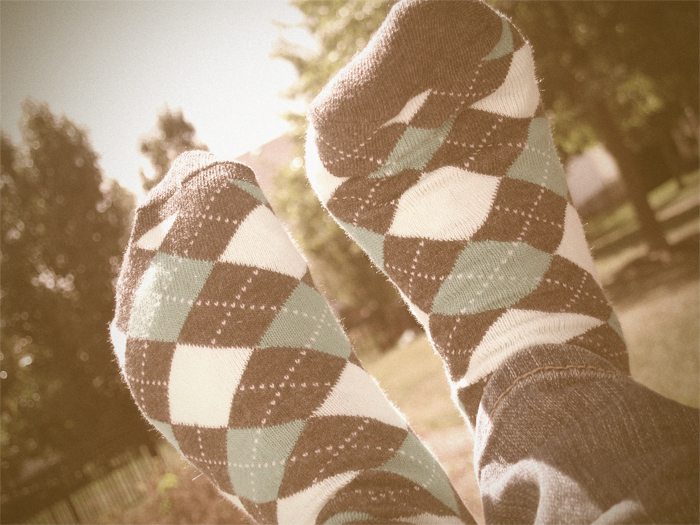 Photos by Christy today is a great day to wear argyle socks