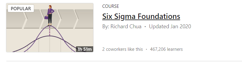 Six Sigma Foundations
