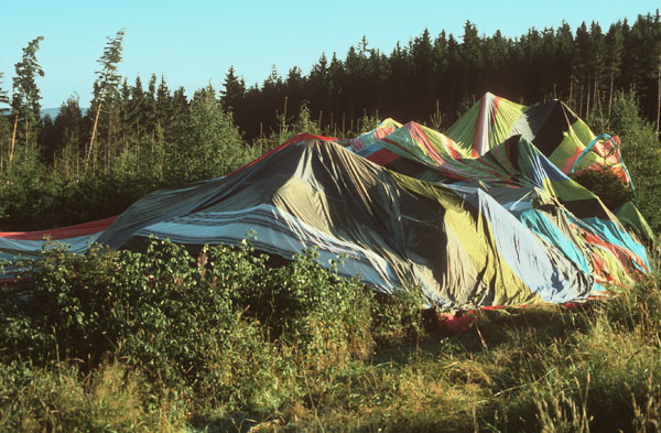 Peter Strelzyk and Günter Wetzel's balloon 