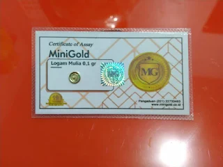 Minigold Jember 0,1 gram
