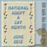 June is Adopt A Cat Month!