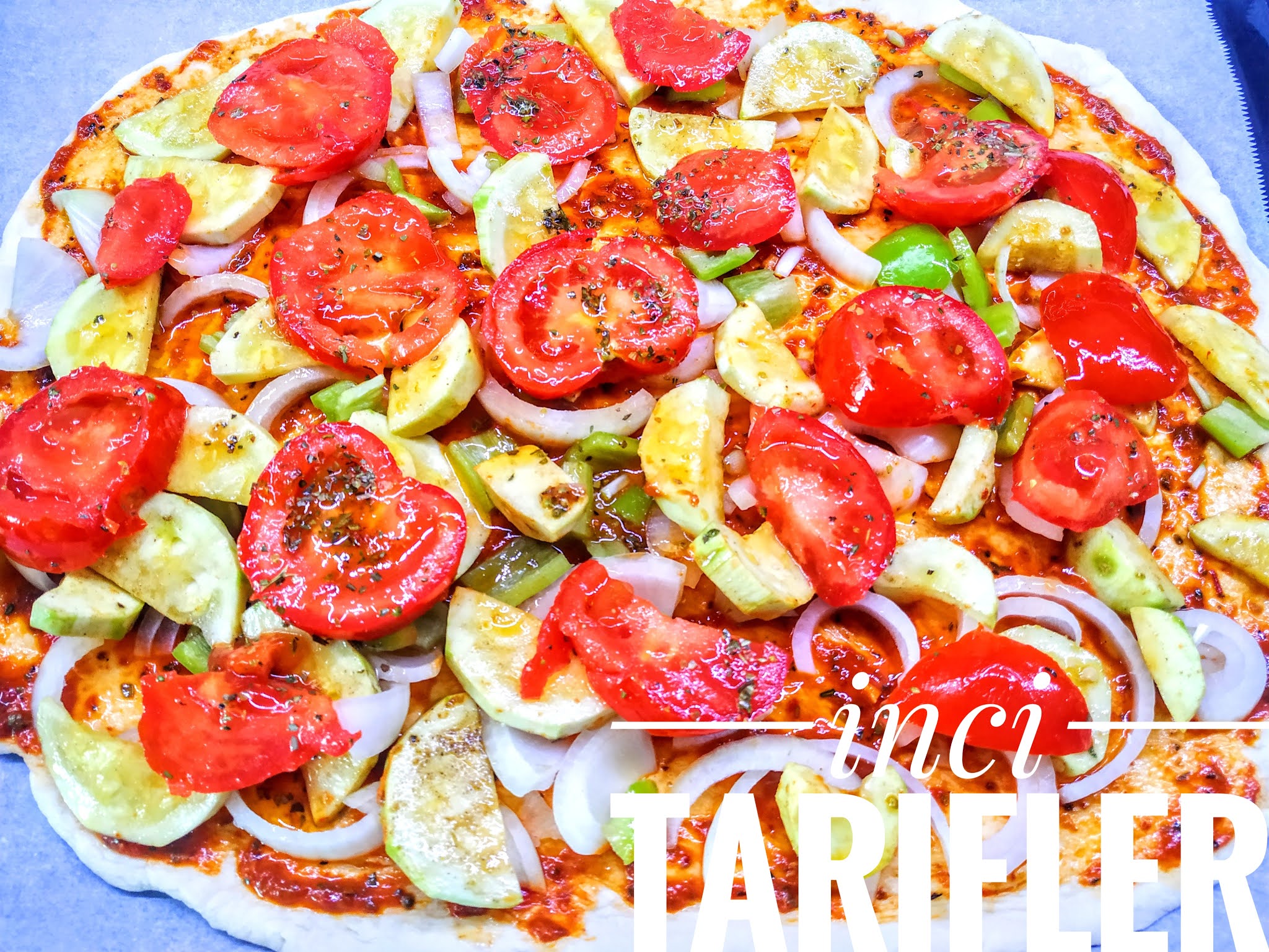 İnci Tarifler 🍕Ekşi Mayalı Ekmek Hamurundan Ton Balıklı Pizza ve