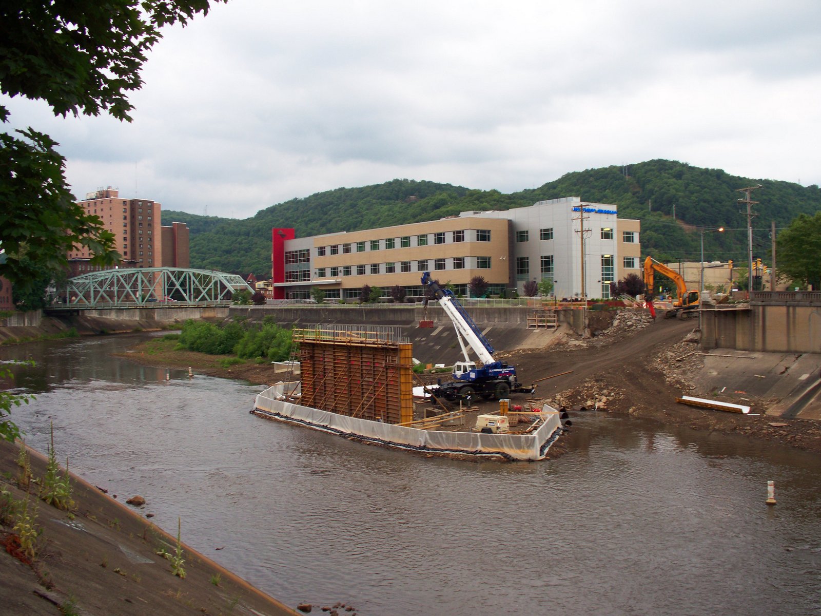Vintage Johnstown Napoleon Street Bridge