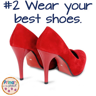 Simple self care practices for the first day of school Wear comfortable shoes
