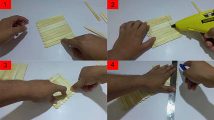 Cara Membuat Rumah Dari Stik Es Krim Beserta Gambarnya Sederhana Kreator Kerajinan