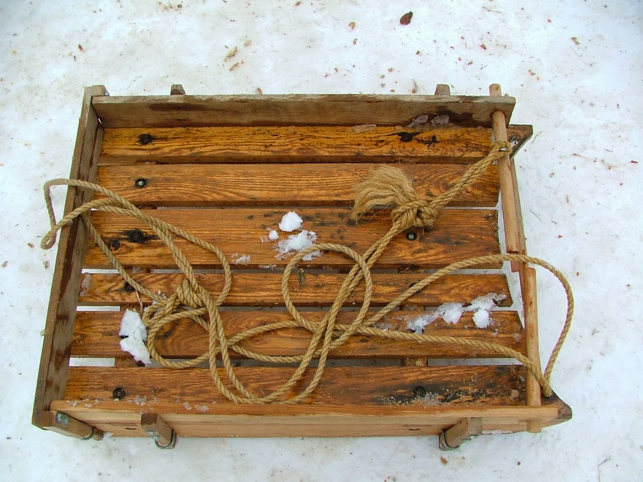 Kellogg & Sons' Blacksmith Shop: Work Sleds at the Hanford Mills Ice ...