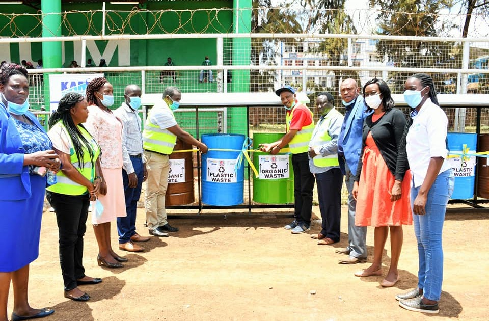 PROPER WASTE DISPOSAL Kiambu County launches Waste Segregation Bins