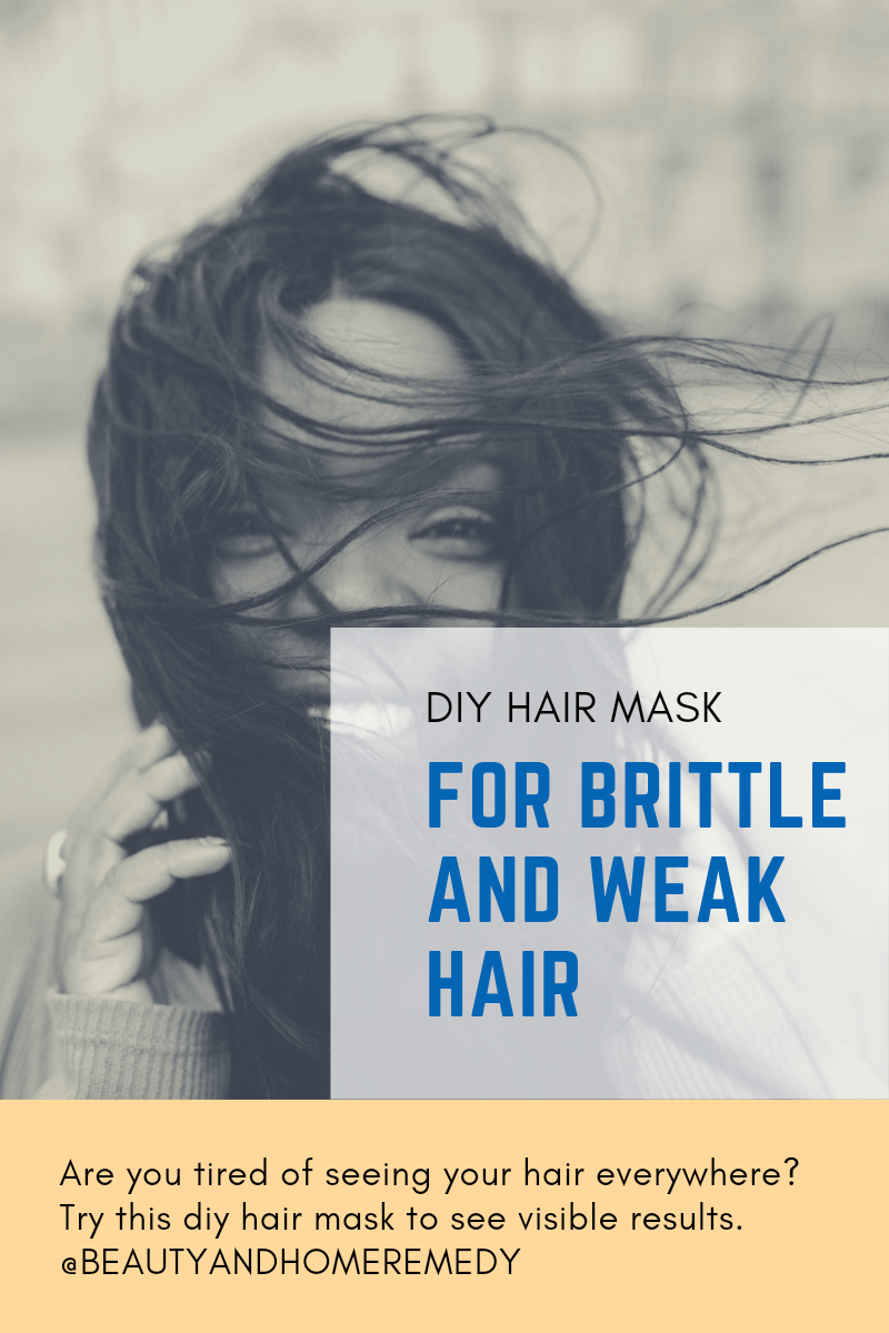 DIY AT HOME HAIR MASK FOR BRITTLE AND WEAK HAIR WITH FENUGREEK AND RICE