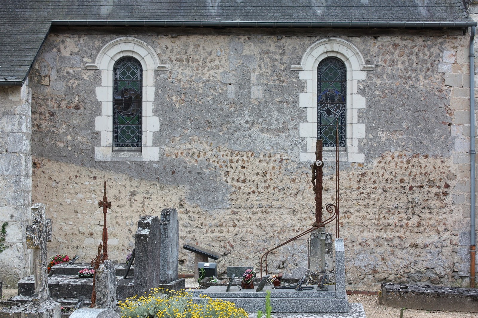 Atlas roman La BruèresurLoir Eglise Saint Martin de Tours