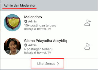 Cara Melihat Admin Grup Facebook