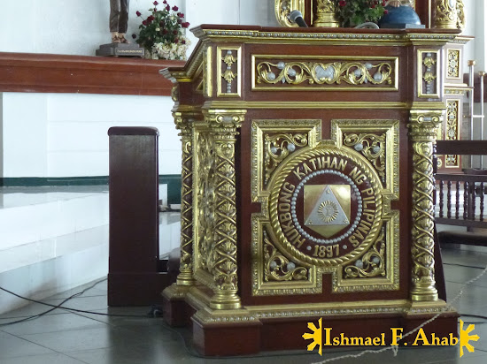 Philippine Army Logo in Saint Michael the Archangel Chapel, Fort Bonifacio