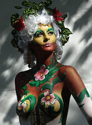 body painting art easy 1