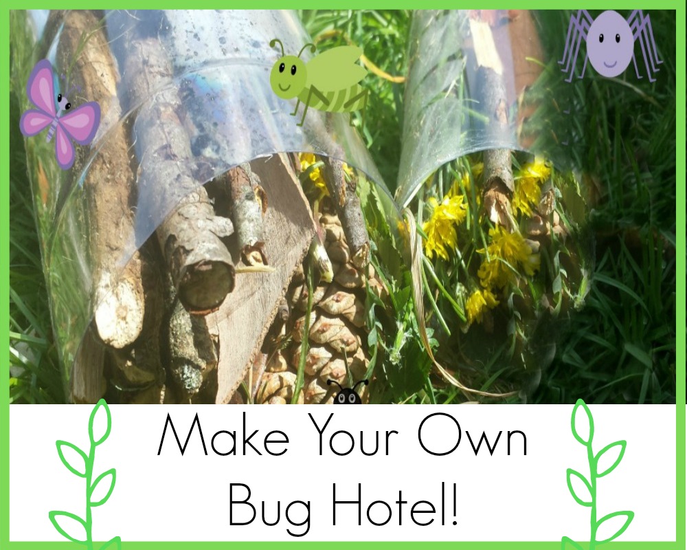 Homemade Bug Hotel Kids Craft Whimsical Mumblings