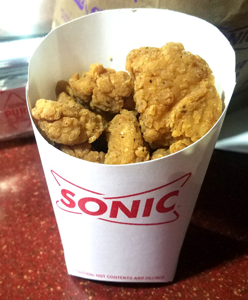 Richard Reviews Everything Sonic DriveIn Jumbo Popcorn Chicken