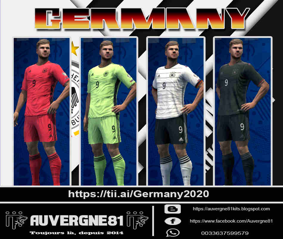 ultigamerz PES 2013 Germany Euro 2021 GDB Kits