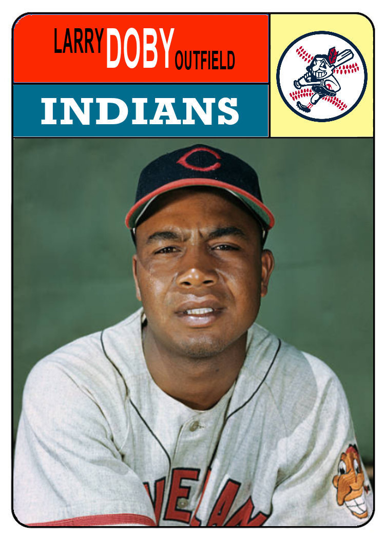 Cards That Never Were Barrier Breakers 1947 Larry Doby Cleveland