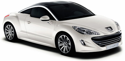 Color changing car Peugeot RCZ color changing car peugeot