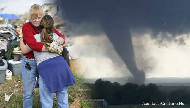 Niñas sobreviven a tornado