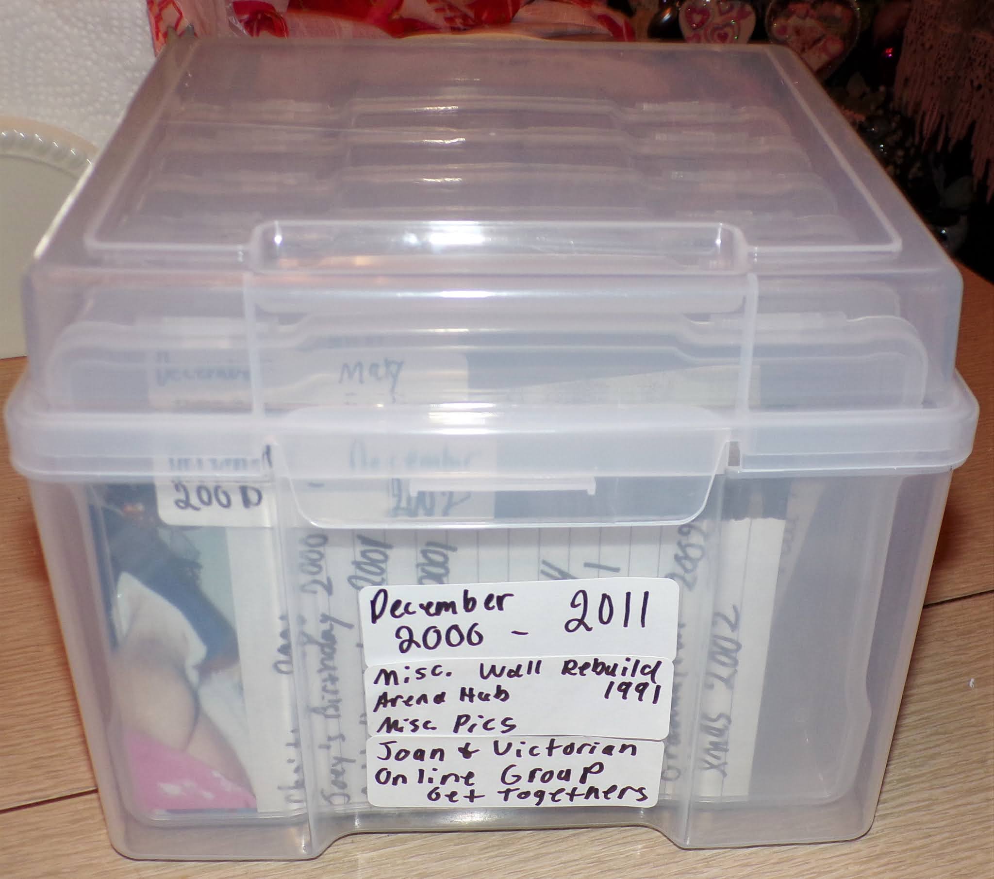 DEBBIEDABBLE BLOG A Huge Photo Organizing Project, Part Two