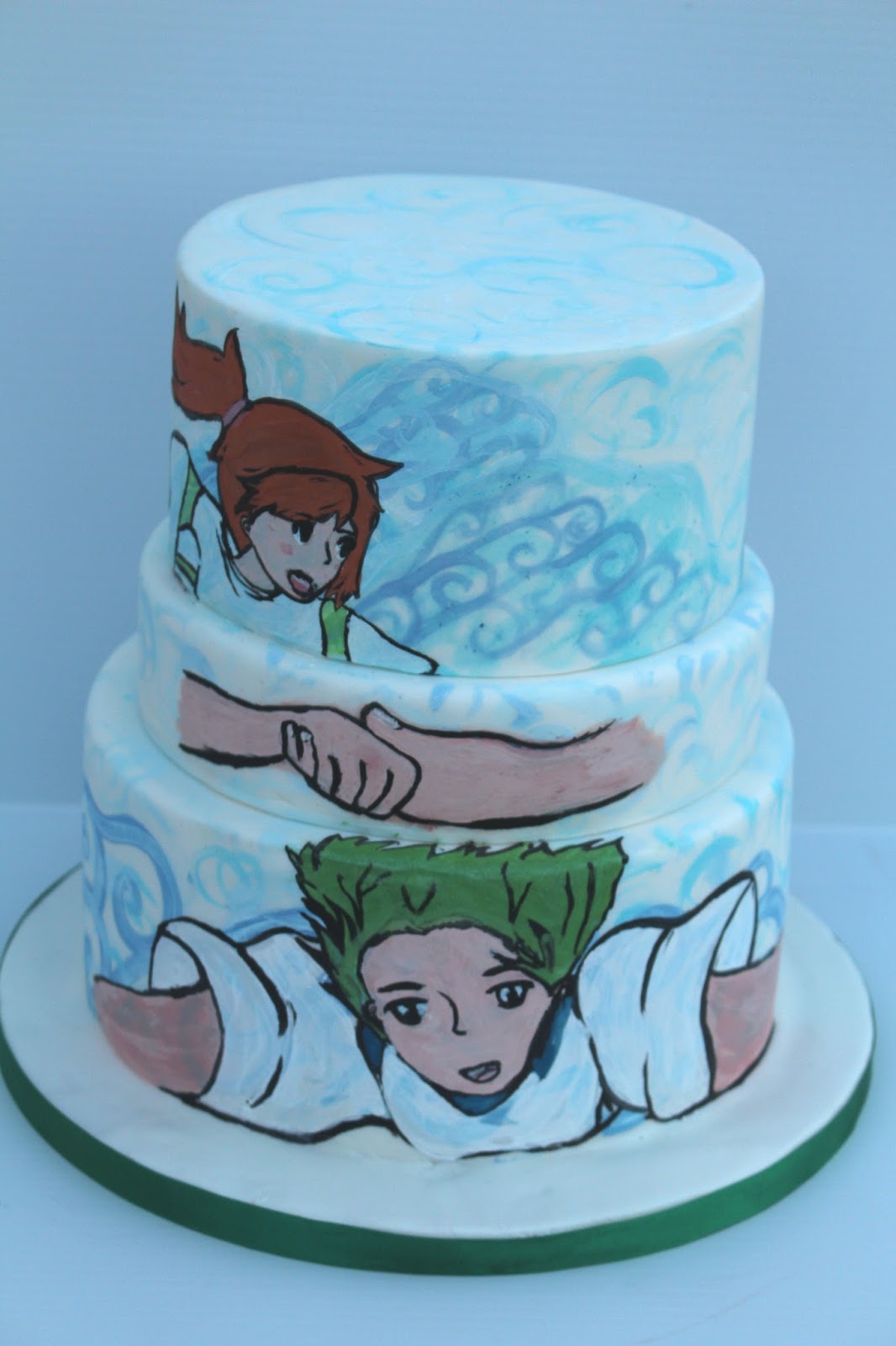 Spirited Away A collaboration in Cake Haku and Sen Spirited Away