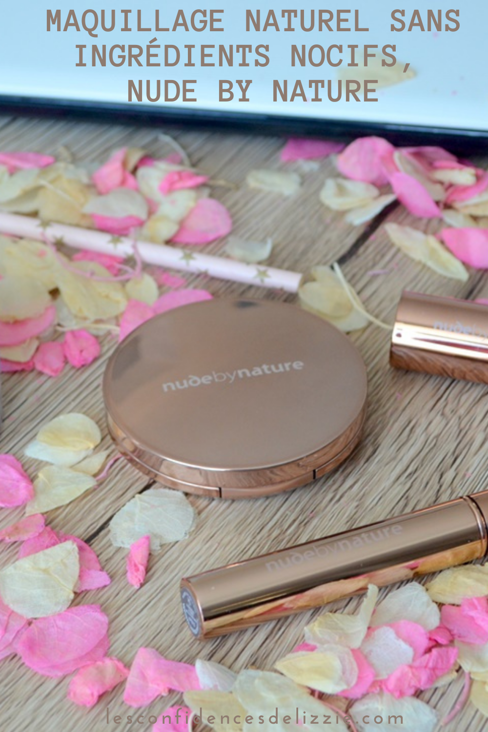 Maquillage naturel sans produits chimiques Nude By Nature Les confidences de Lizzie, blog