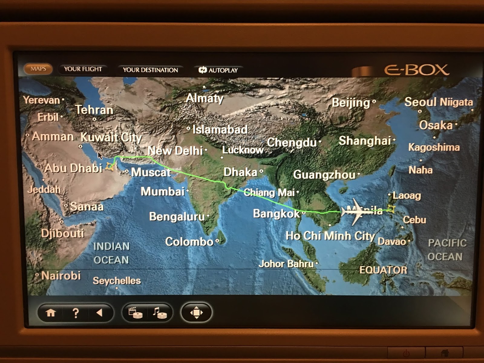 Flight Review Etihad Airways Abu Dhabi to Manila Ceddy's Random