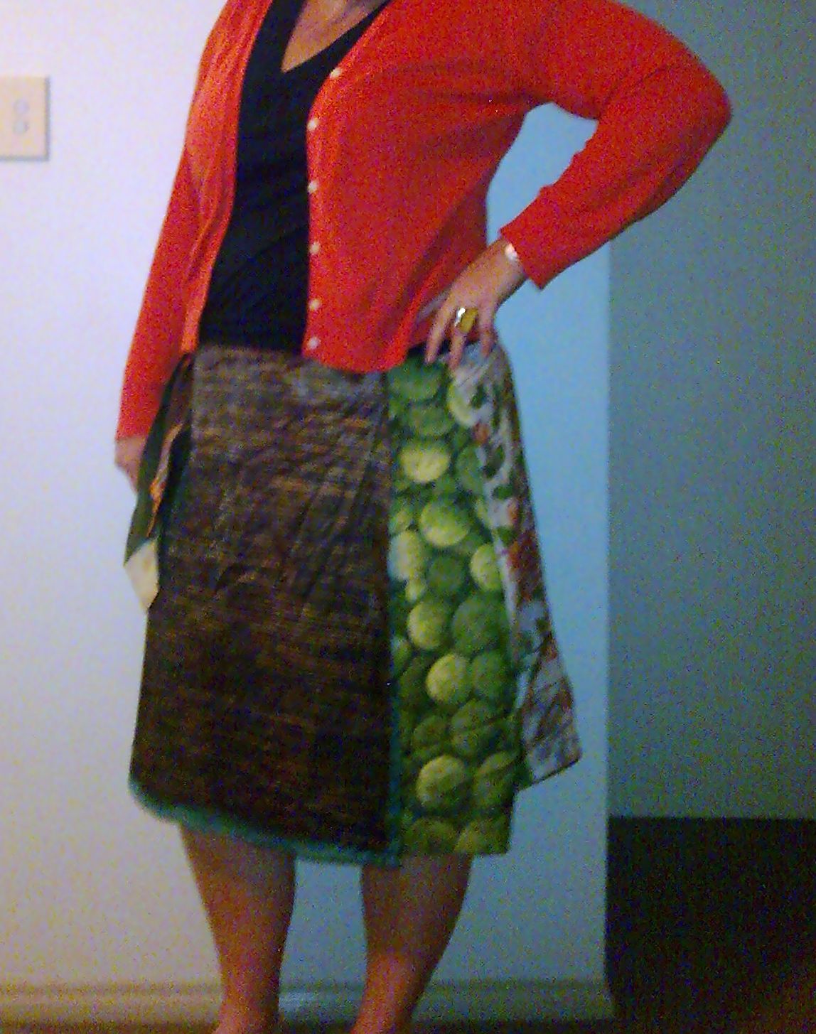 Refashion Coop Silk Scarf Wrap Skirt