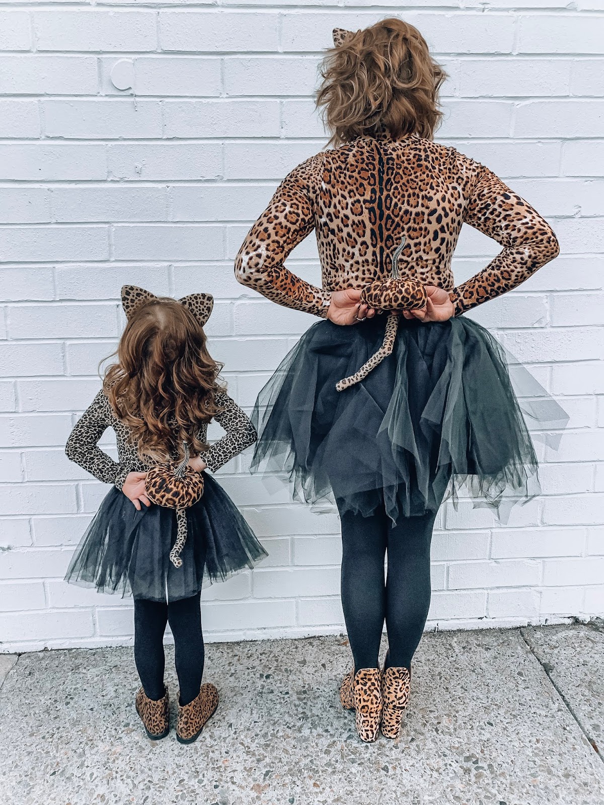 Something Delightful : Mommy & Me Halloween Costume Ideas: DIY Leopard ...