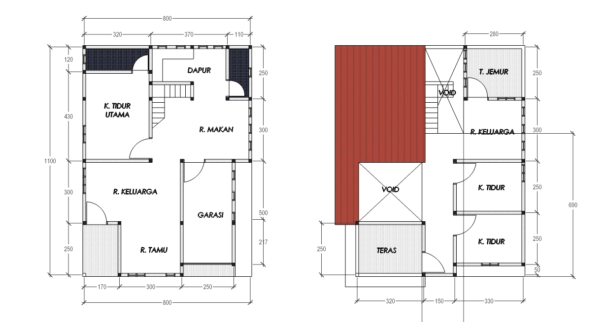 21+ Desain Rumah Minimalis 7 X 14 Pics