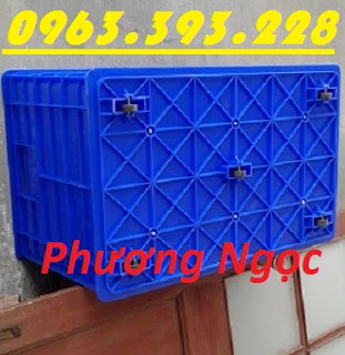 Thùng nhựa đặc kéo hàng 5 bánh xe, thùng nhựa kích thước lớn, thùng đựng hàng cô D8870a055565b03be974