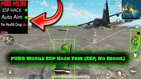 PUBG Mobile ESP Hack Free (ESP, No Recoil)