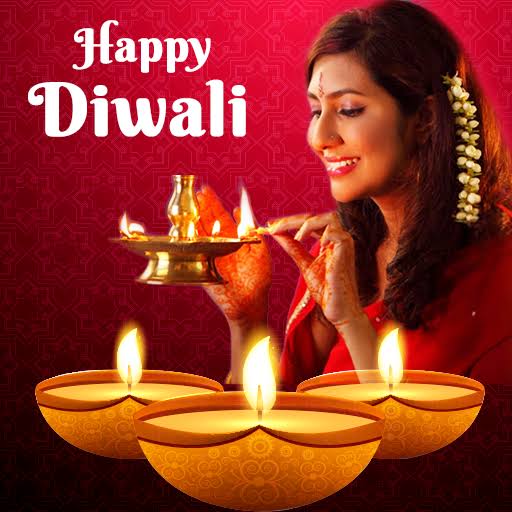 Happy Diwali Photo Frame - Diwali Photo Editor App