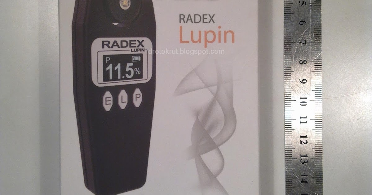 Люксметр-яркомер-пульсметр Radex Lupin