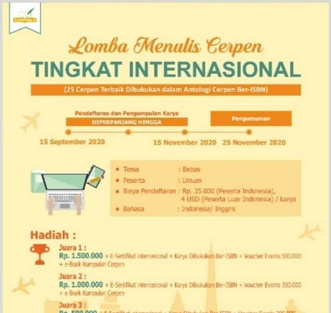 Lomba Menulis Cerpen November 2017 Sketsa