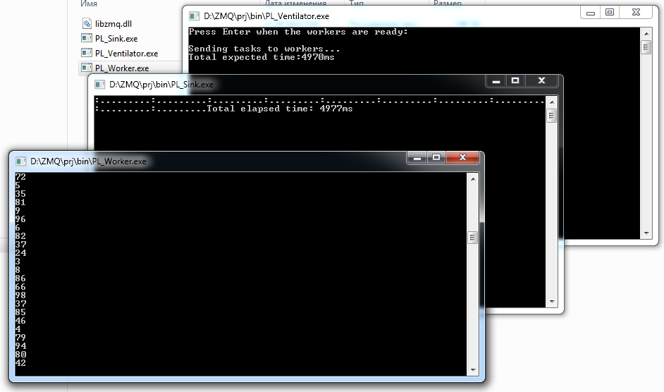 ZeroMQ и Delphi 03. ZeroMQ "Параллельный трубопровод" (Parallel