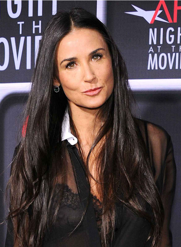 Demi Moore AFI Night 2013 Boobslip; Uncensored Nipslip Viral Photo