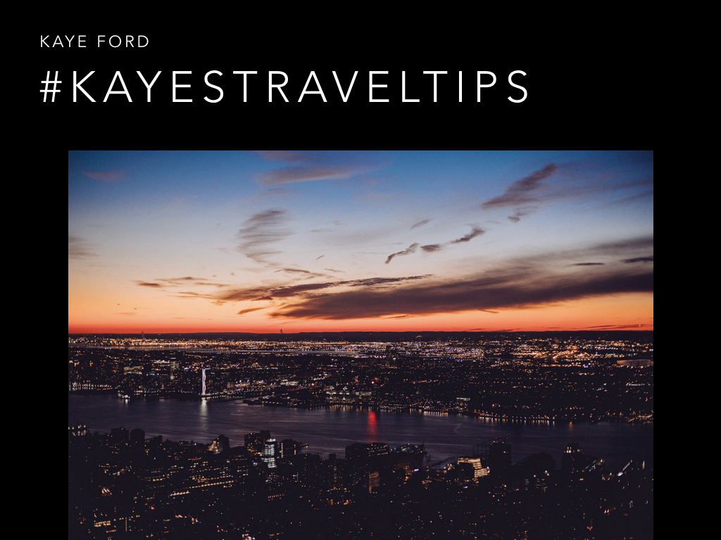 #KayesPortraitTips New York skyline at sunset