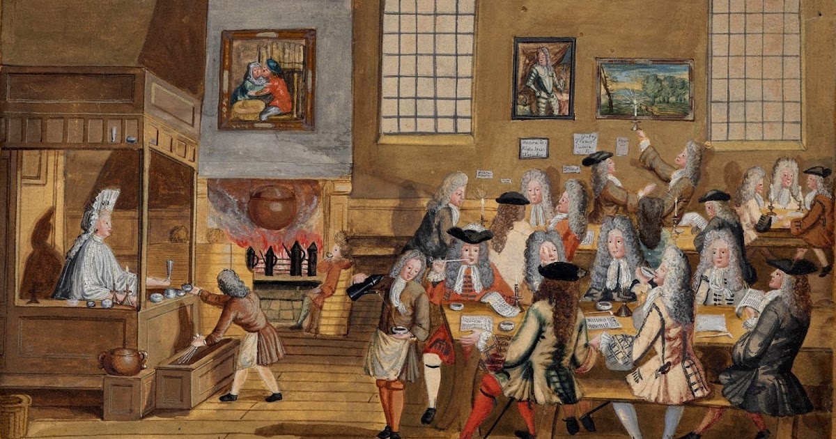 ART and ARCHITECTURE, mainly History of coffee houses in England