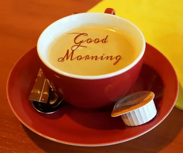 Beautiful good morning coffee cup images