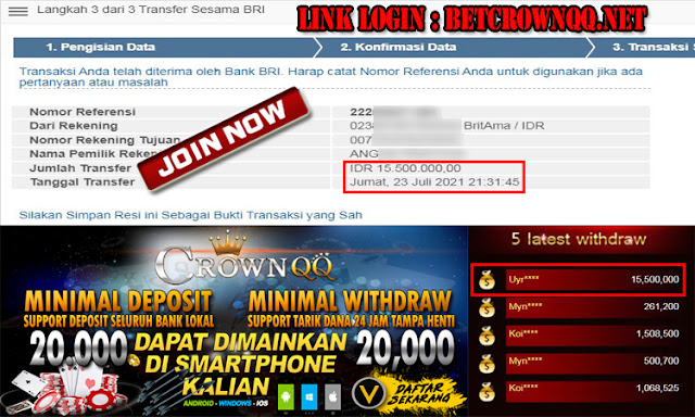 CrownQQ Agen DominoQQ BandarQ dan Domino99 Online Terbesar CrownQQ Agen DominoQQ BandarQ dan Domino99 Online Terbesar