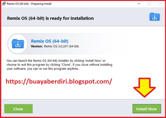 remix os installation tool download 64 bit
