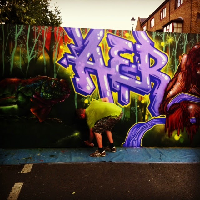 Gabby In Graffiti