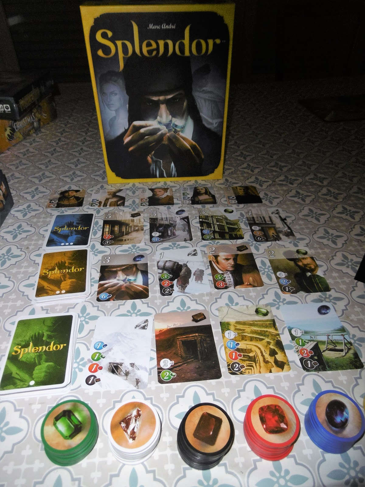 Madhouse Family Reviews Board game review Splendor